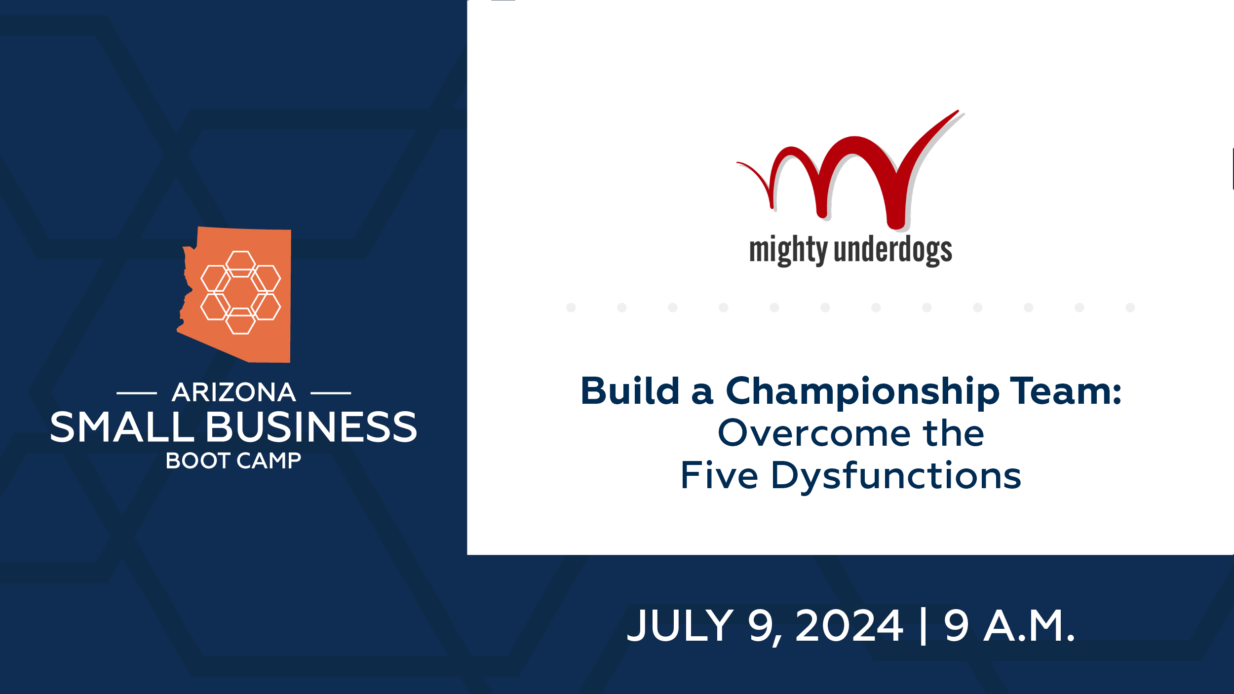 Build a Championship Team: Overcome the Five Dysfunctions 