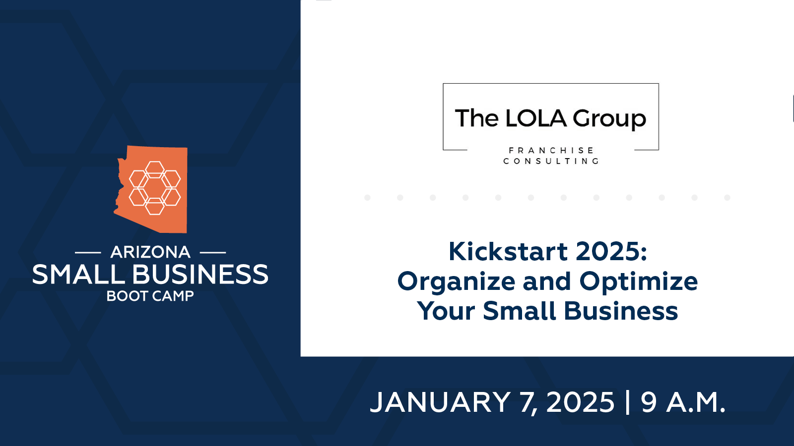 Kickstart 2025: Organize and Optimize Your Small Business